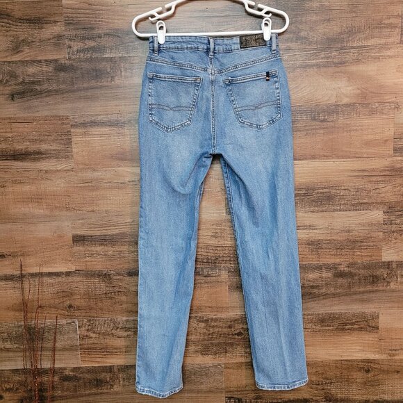 Buffalo David Bitton Jeans Size 27 Jayden High Rise Straight Medium Light Wash - Picture 2 of 10